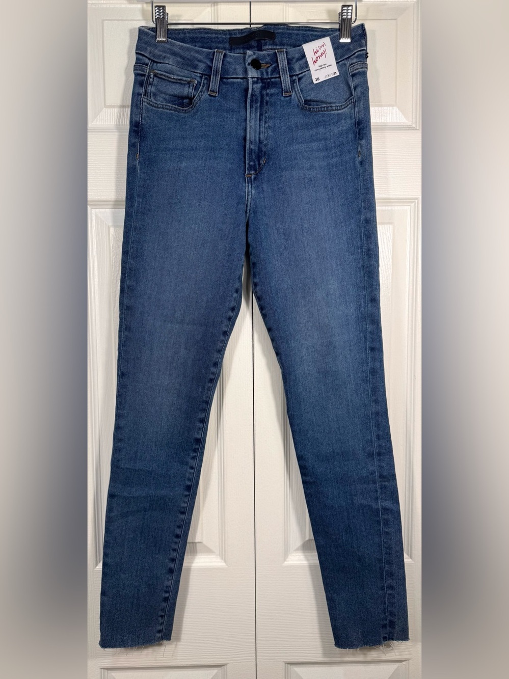 Joe’s Jeans Hi (Rise) Honey Curvy Skinny Ankle Jeans Risky Wash Size 26 NWT